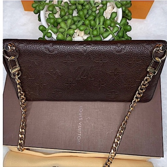 Louis Vuitton Monogram Empreinte Curieuse Wallet on Chain (converted to WOC) - Picture 5 of 6